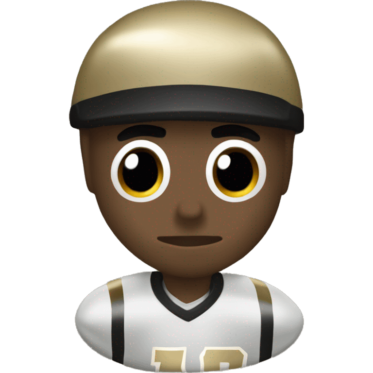 New Orleans saints football  emoji