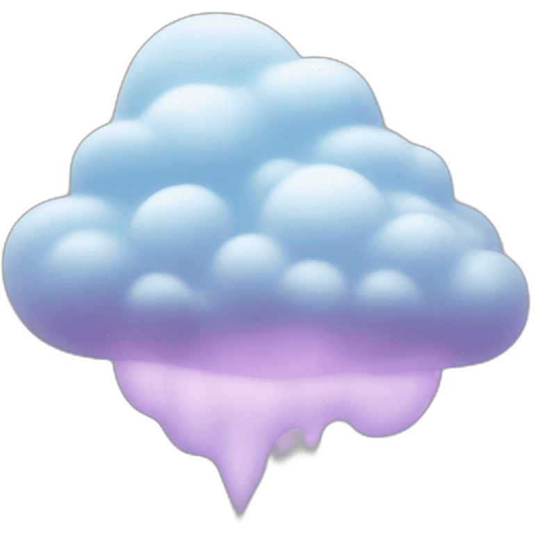 Caca nuage emoji