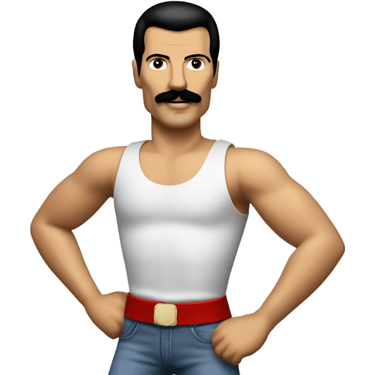 Freddie Mercury  macho emoji