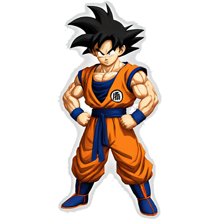 Goku dragon ball z emoji