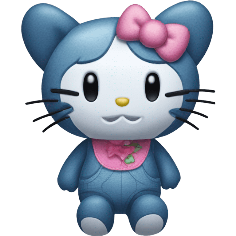 Stich hello kitty emoji