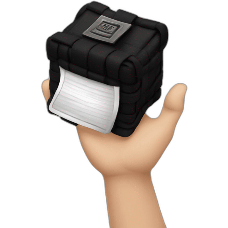 tefillin on hand emoji