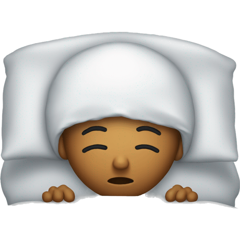 Person sick in bed emoji