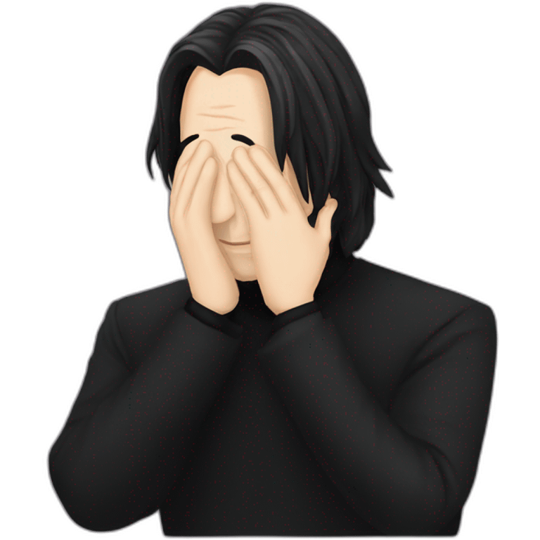 alan rickman snape facepalm emoji