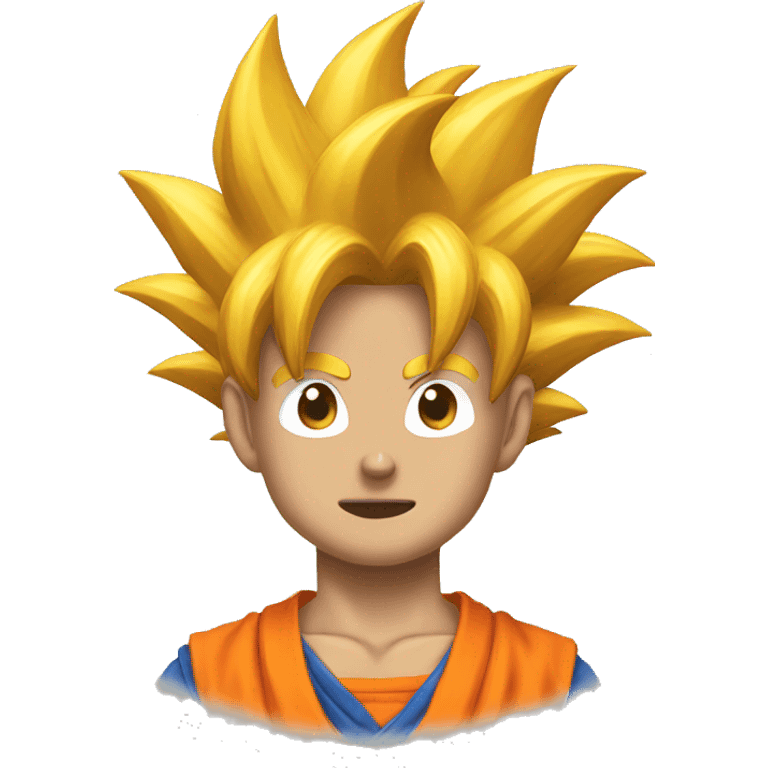 Goku peace emoji emoji