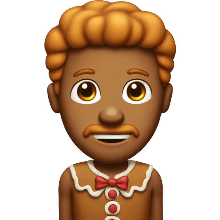 Ginger bread man  emoji