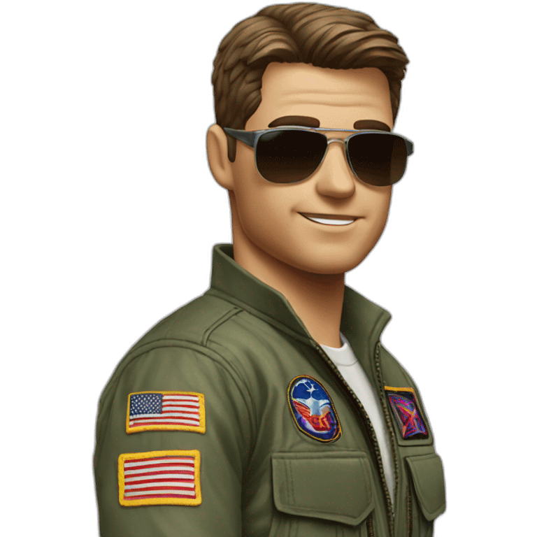 Top gun emoji