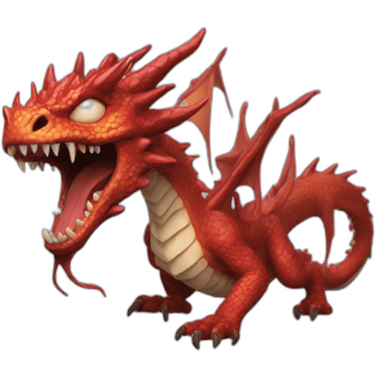 Carnage symbiot dragon emoji