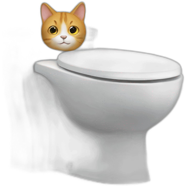 un chat qui fait sa toilette emoji