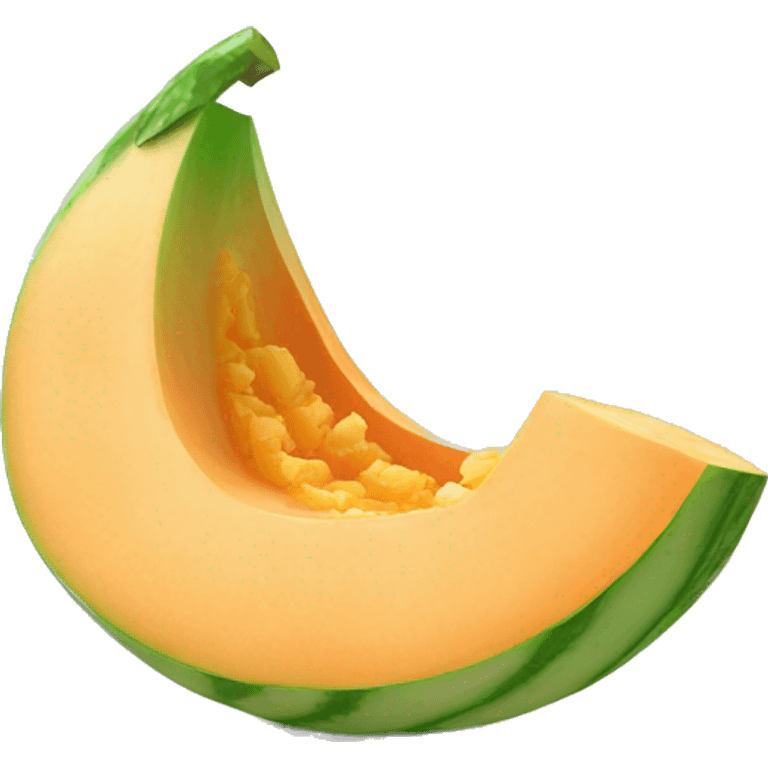 Cantaloupe emoji