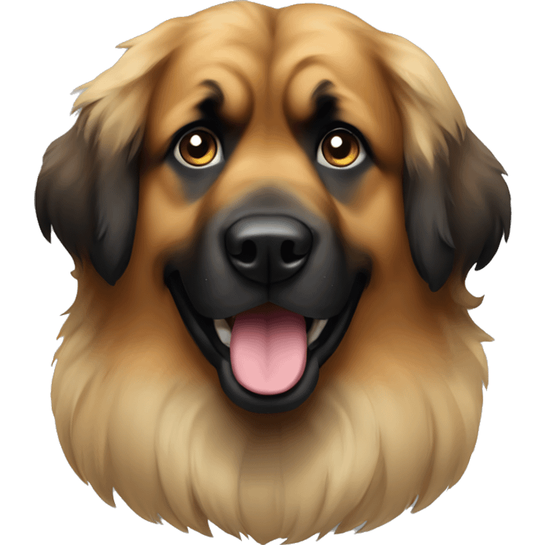 Leonberger dog emoji