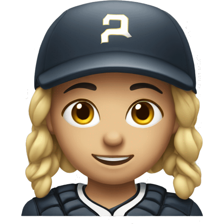 Softball player  emoji