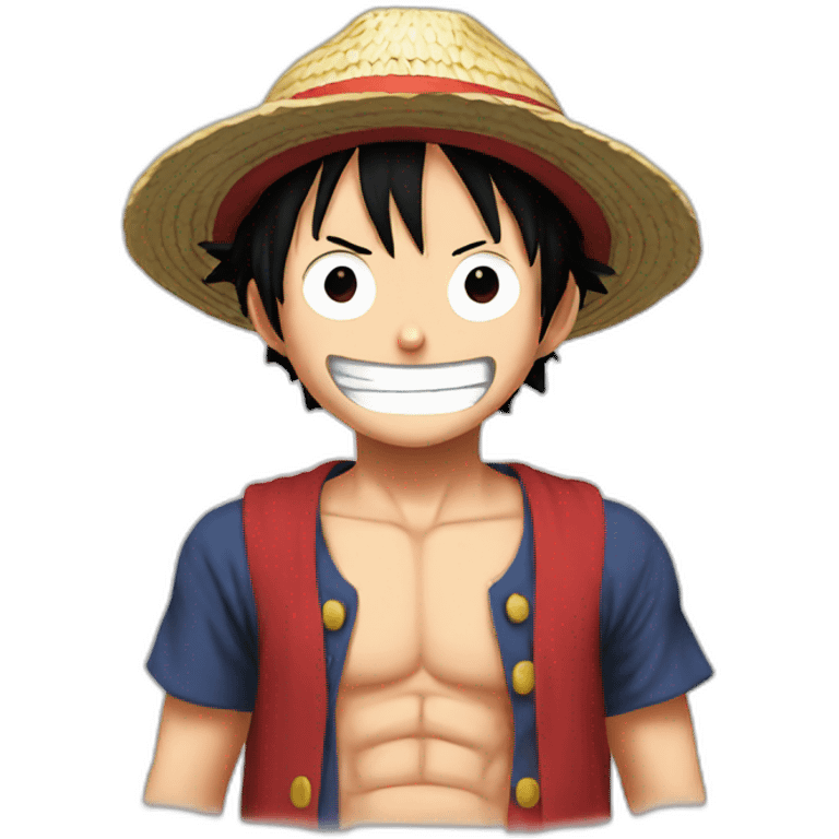 Luffy emoji