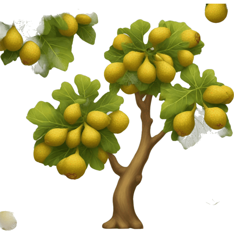 Golden fig tree emoji