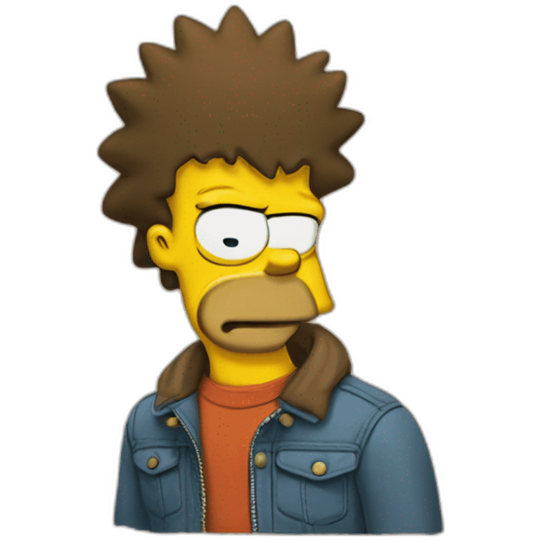 Bart simpson emoji