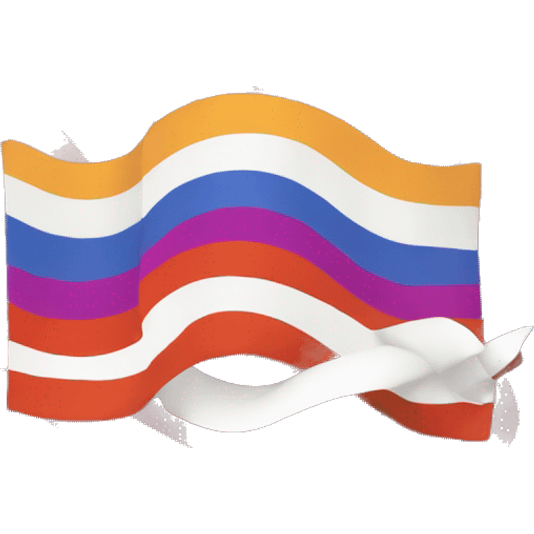 Lesbian flag emoji