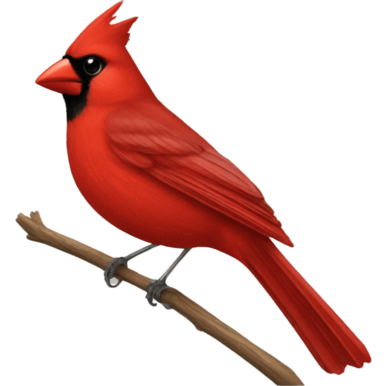 a cardinal  emoji