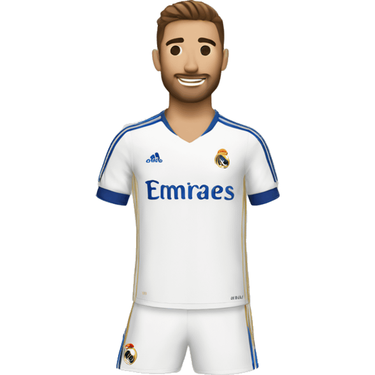 maillot réal Madrid  emoji