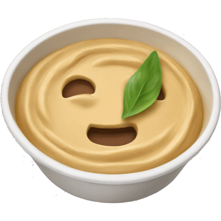 Hummus with Pite emoji