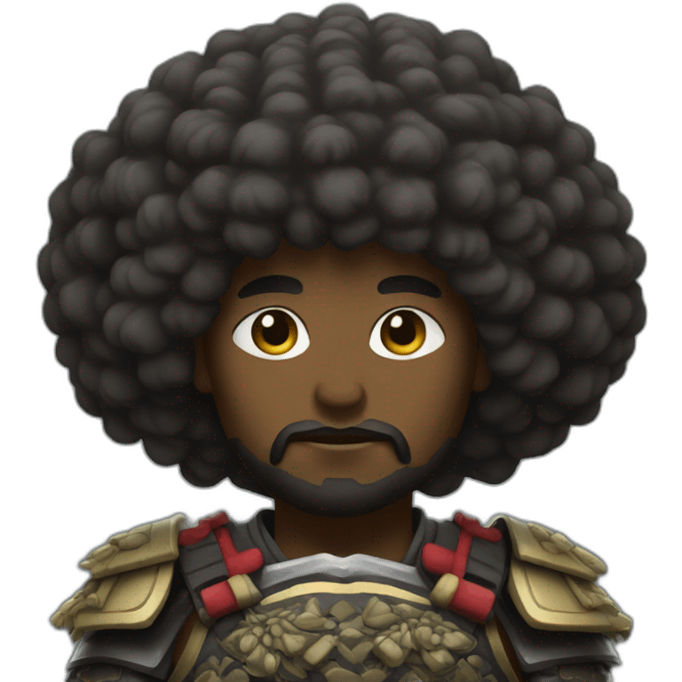 Afro samuraï emoji