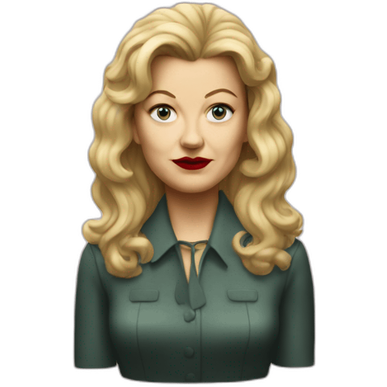 Laura Palmer from Twin Peaks emoji