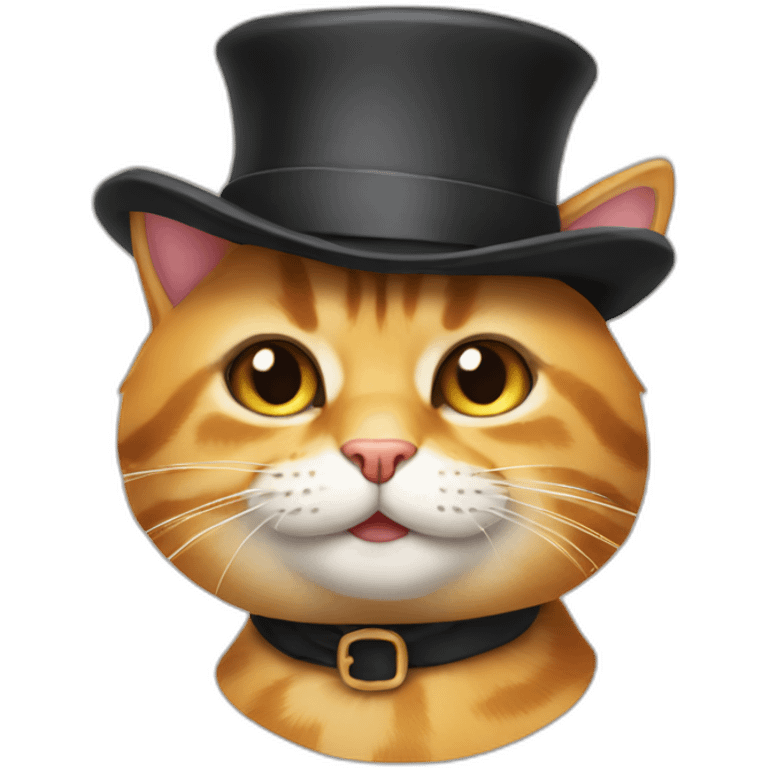 cat whit the hat from proffesor layton emoji