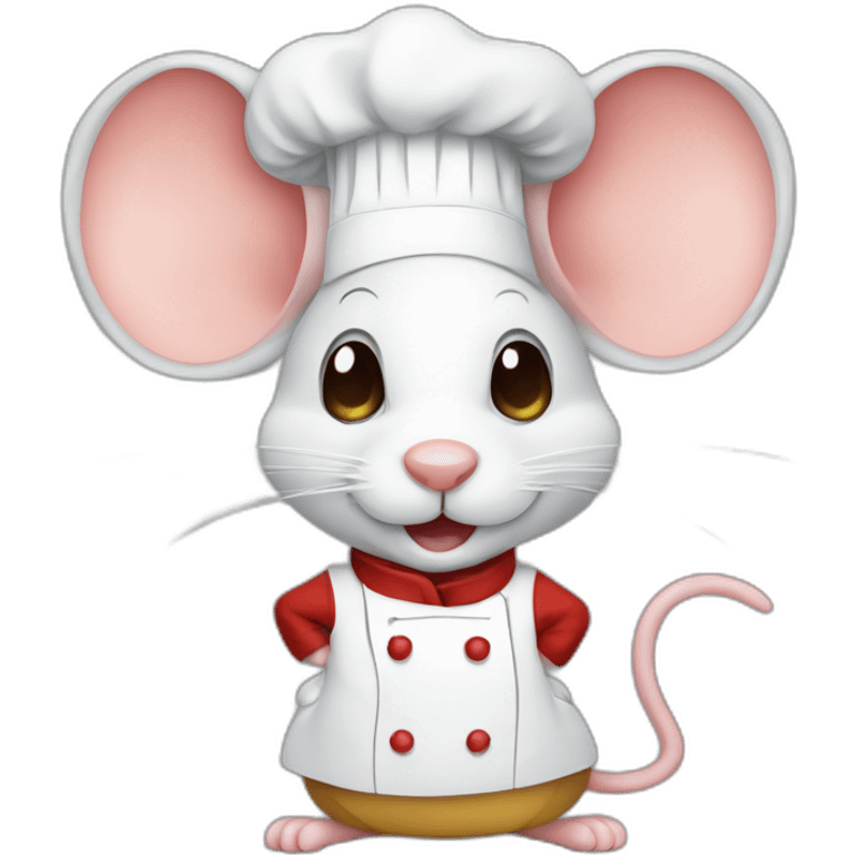 mouse the chef emoji