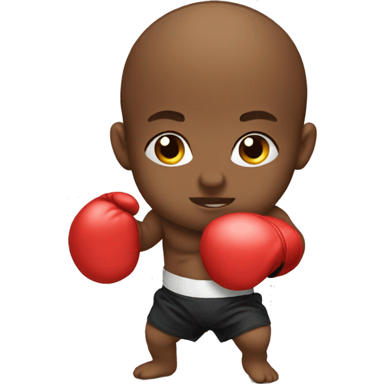 Baby boxing emoji