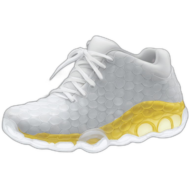 Bubble wrap sneaker emoji