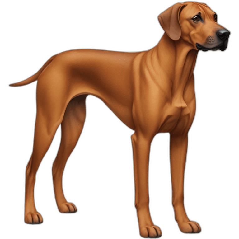 Rhodesian Ridgeback Dog Full Body emoji