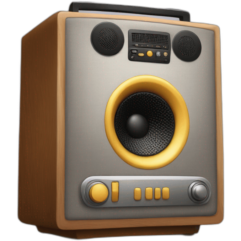 Enceinte de musique emoji