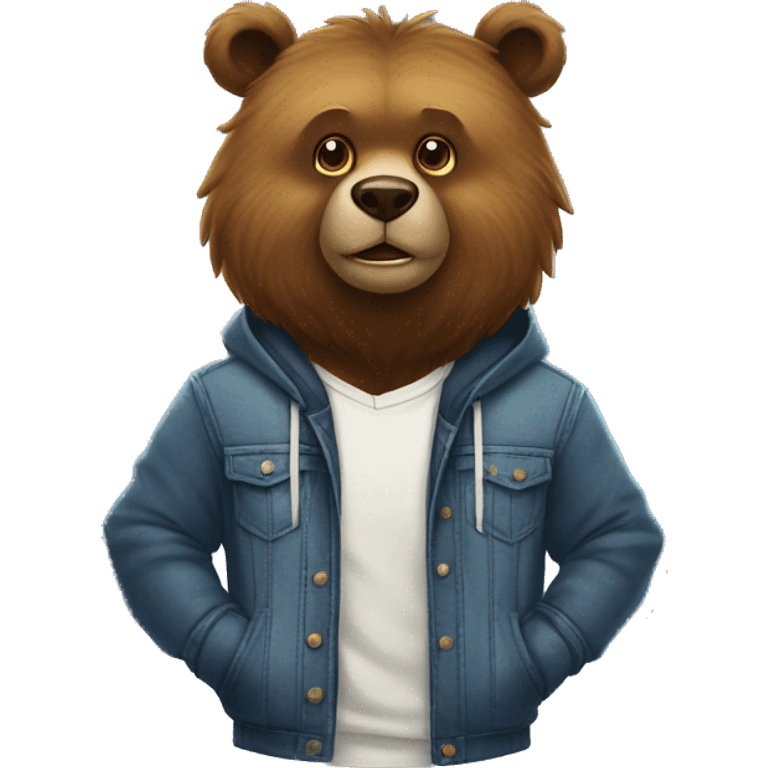 Urso com roupa do homem aranha emoji