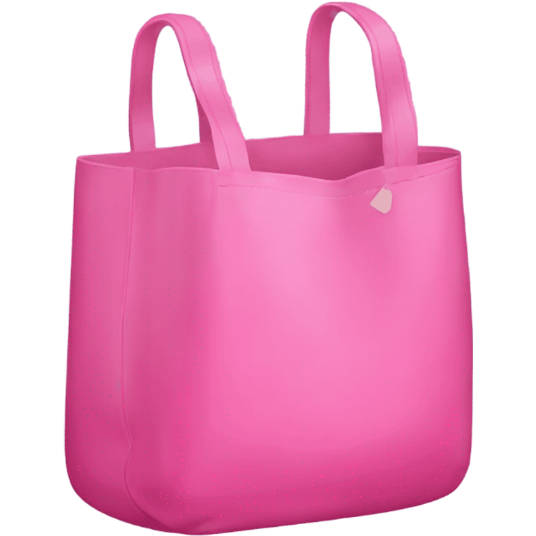 Pink bag emoji