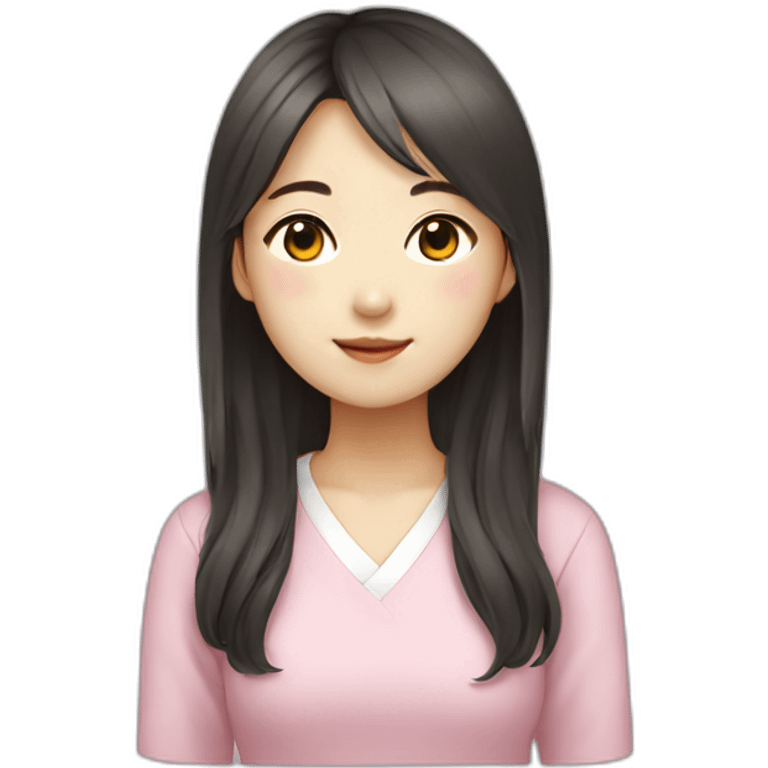 Korean girl emoji