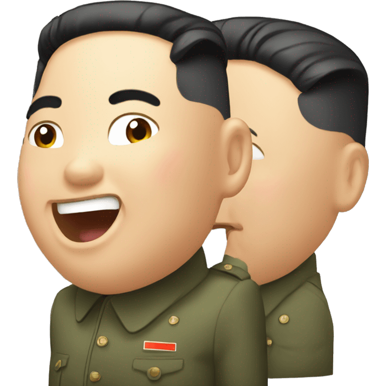 Kim Jong Un satisfied emoji