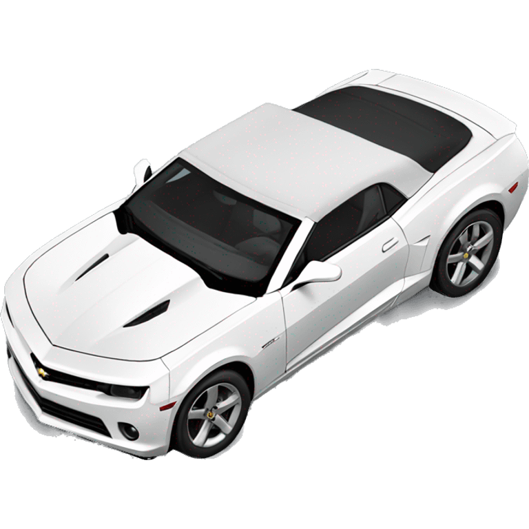 Camaro convertible emoji