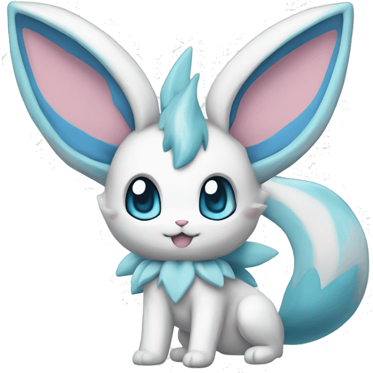 Sylveon-Glaceon-Vaporeon full body emoji