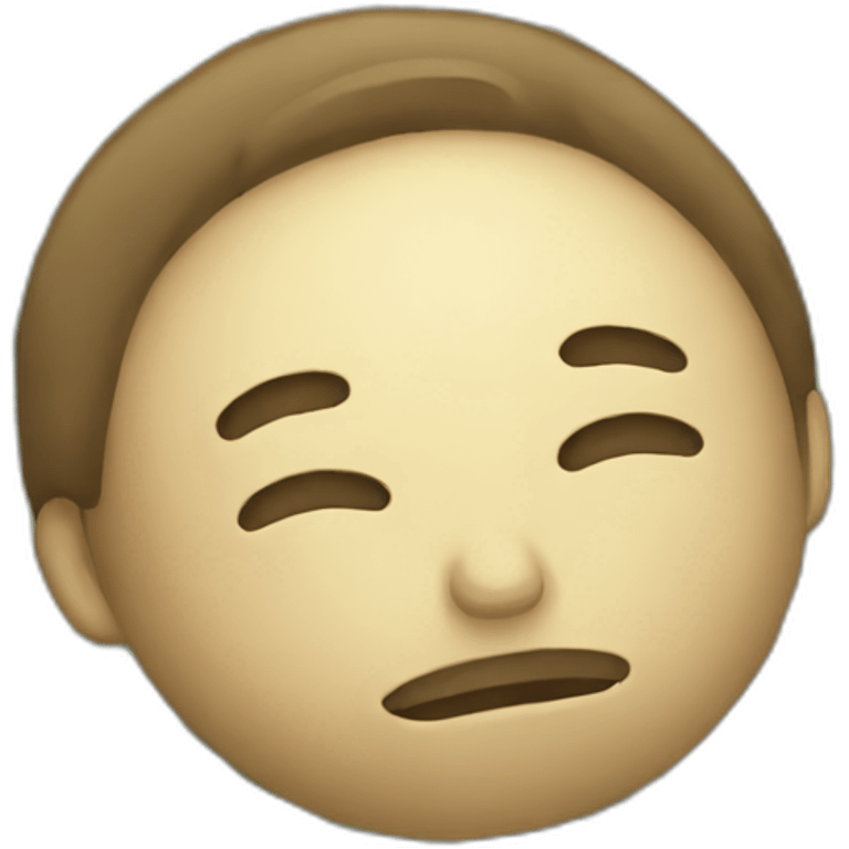 Money sleeping emoji