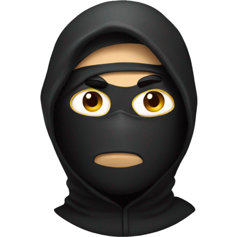 Masked thief emoji