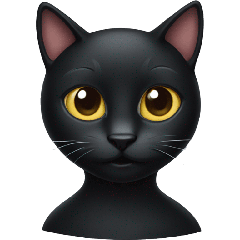 Black cat emoji