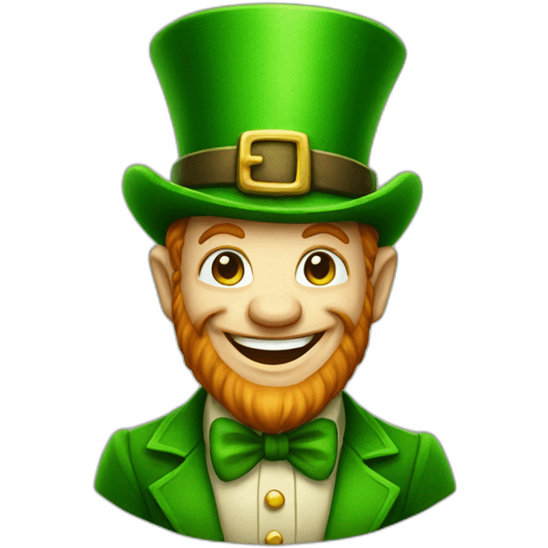 happy Leprechaun emoji