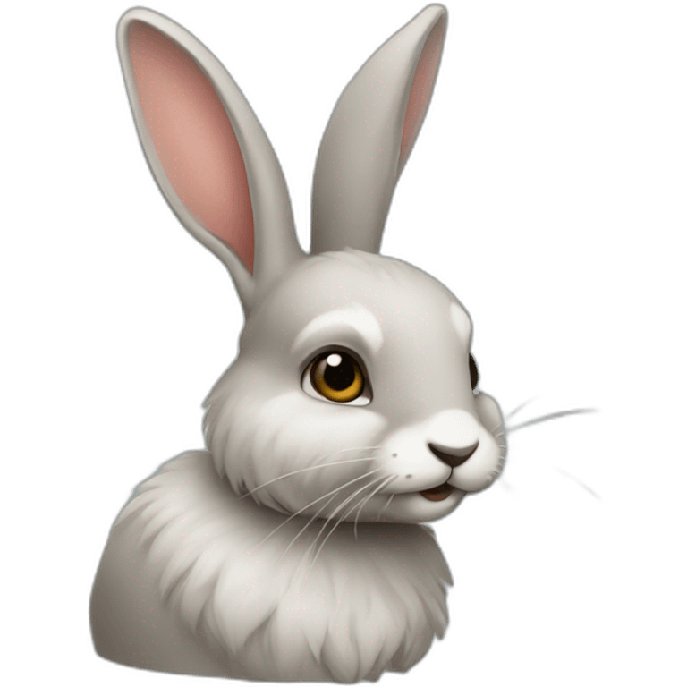 Lapine gothique emoji