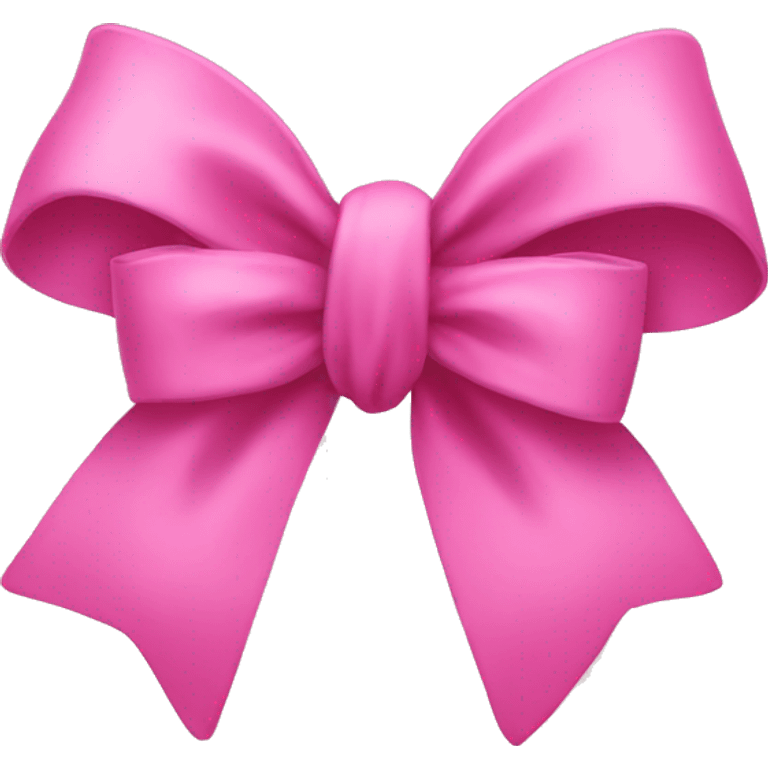 pink bow  emoji