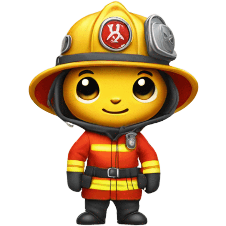 Stitch firefighter emoji