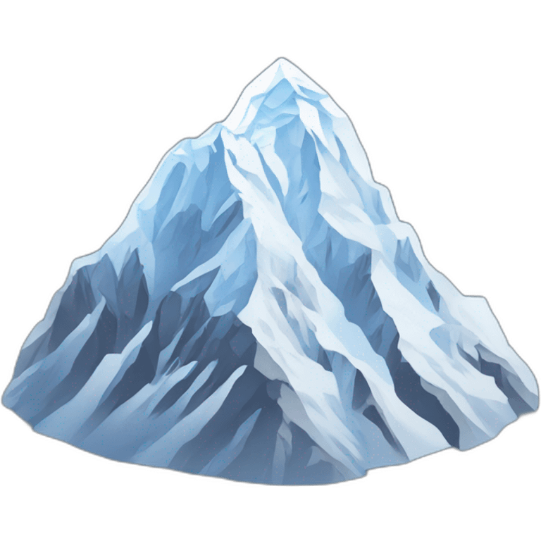 Montagne Everest emoji