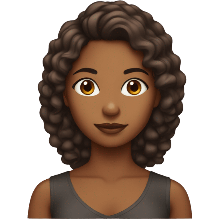 Brownskin girl emoji