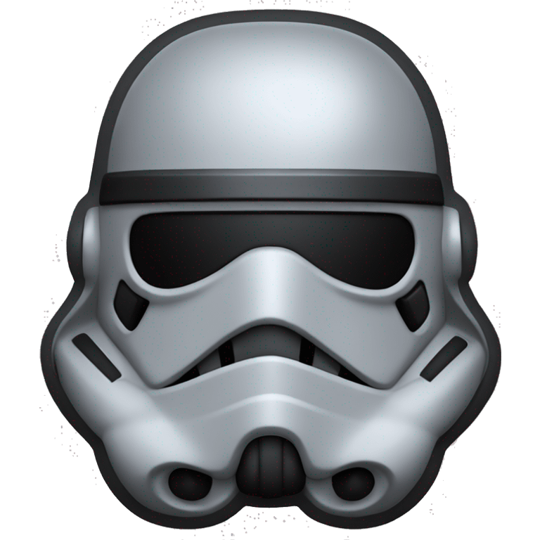 Dark trooper sleek slow car  emoji