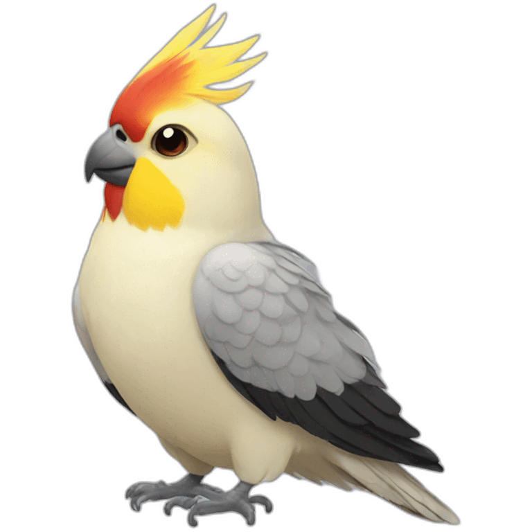 Cockatiel male emoji