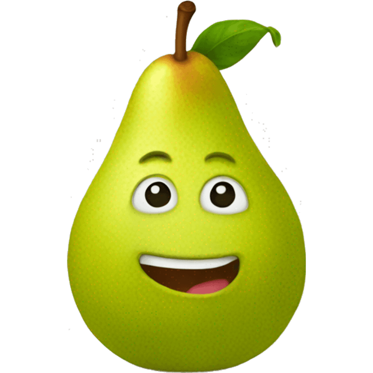 Pear emoji