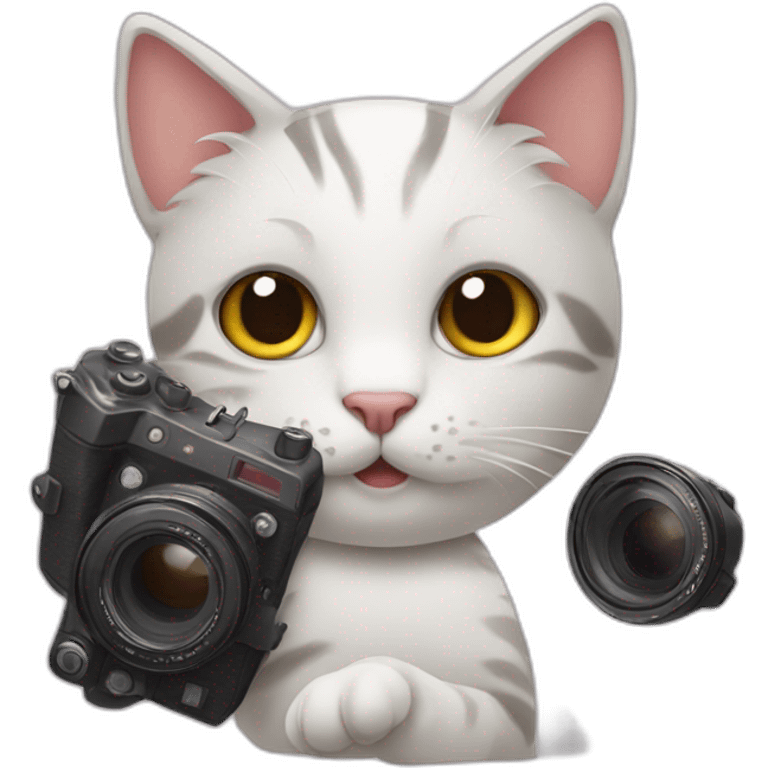 cat with camera emoji